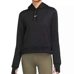 Nike Therma-Fit Women’s Black Pullover Hoodie Womens Size Large